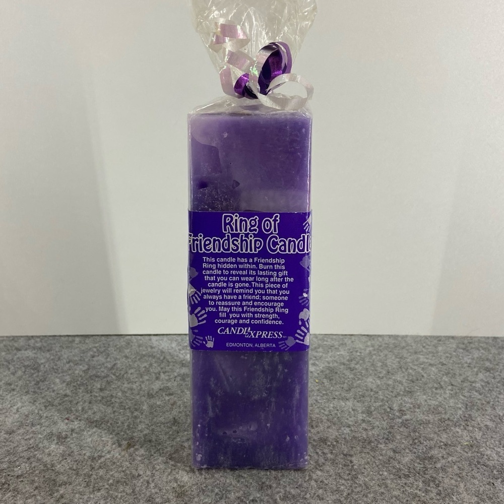 Vintage 1990’s Ring of Friendship Candle Never opened